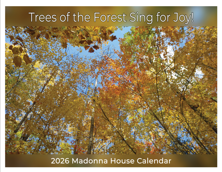 Madonna House Wall Calendar