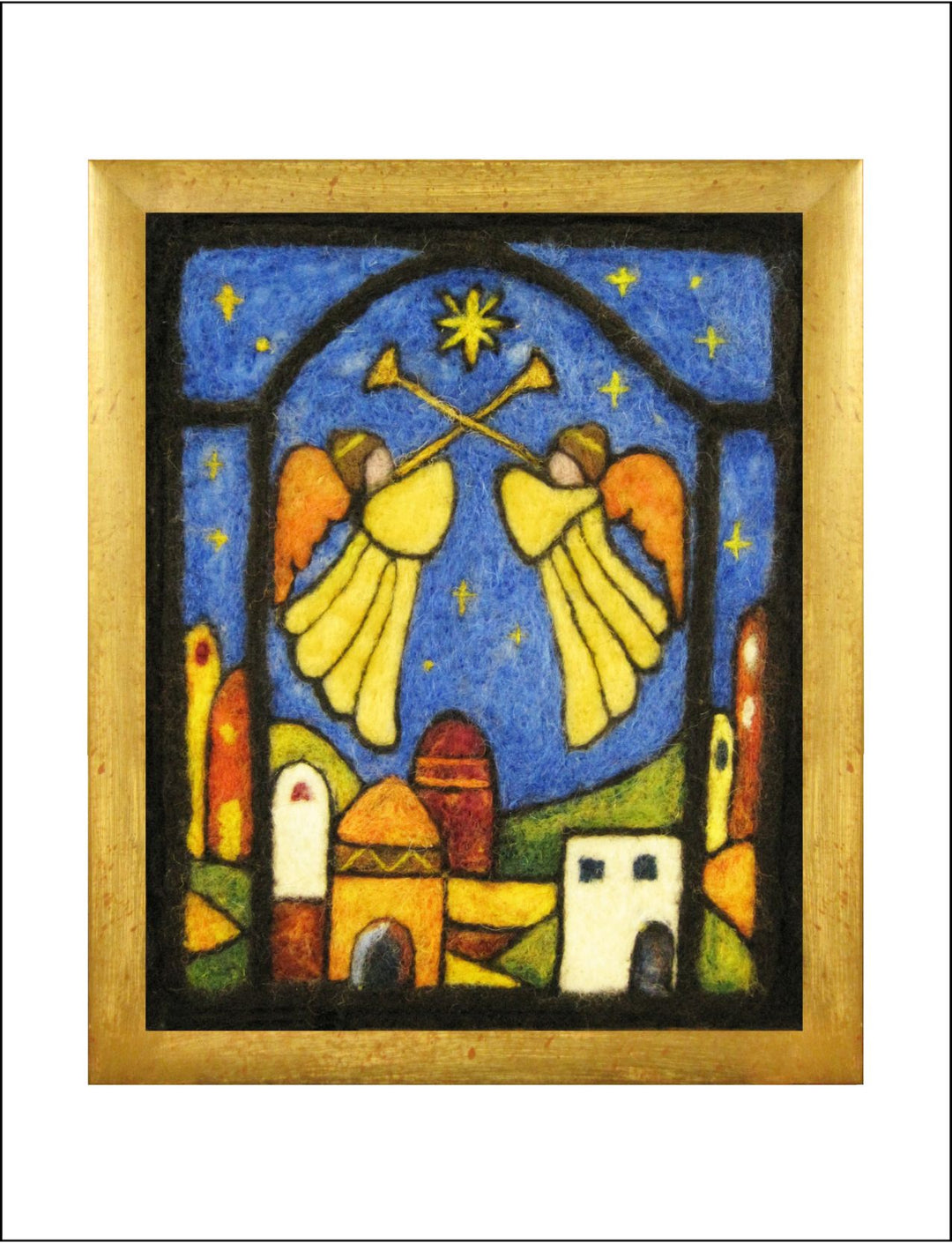 Christmas Card - Angels Over Bethlehem