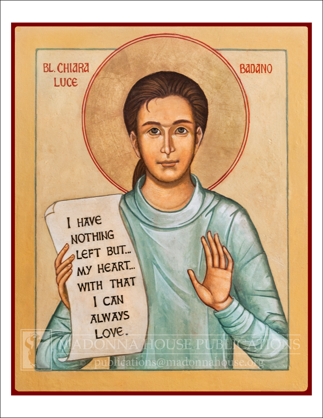 Blessed Chiara Luce Print