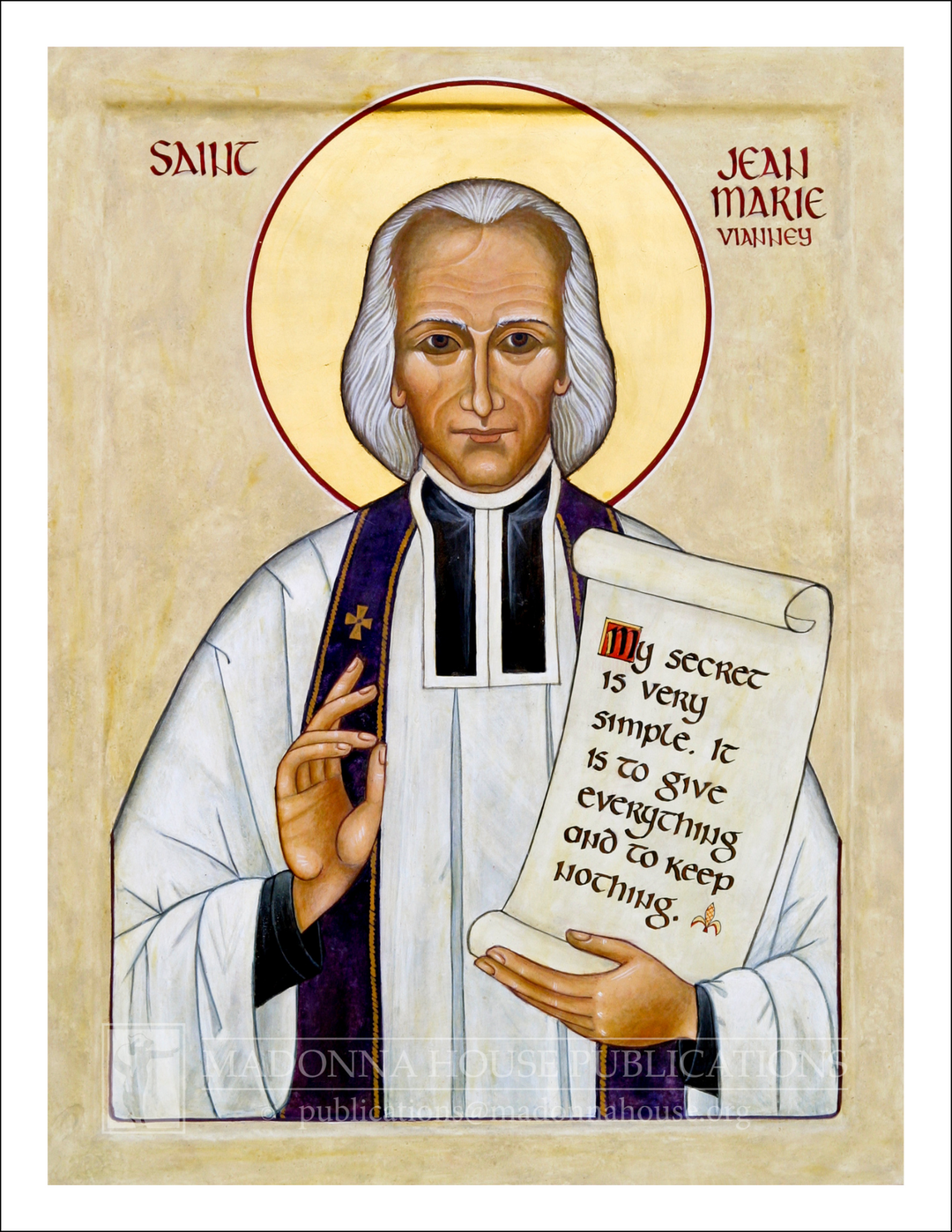 St. Jean-Marie Vianney Print