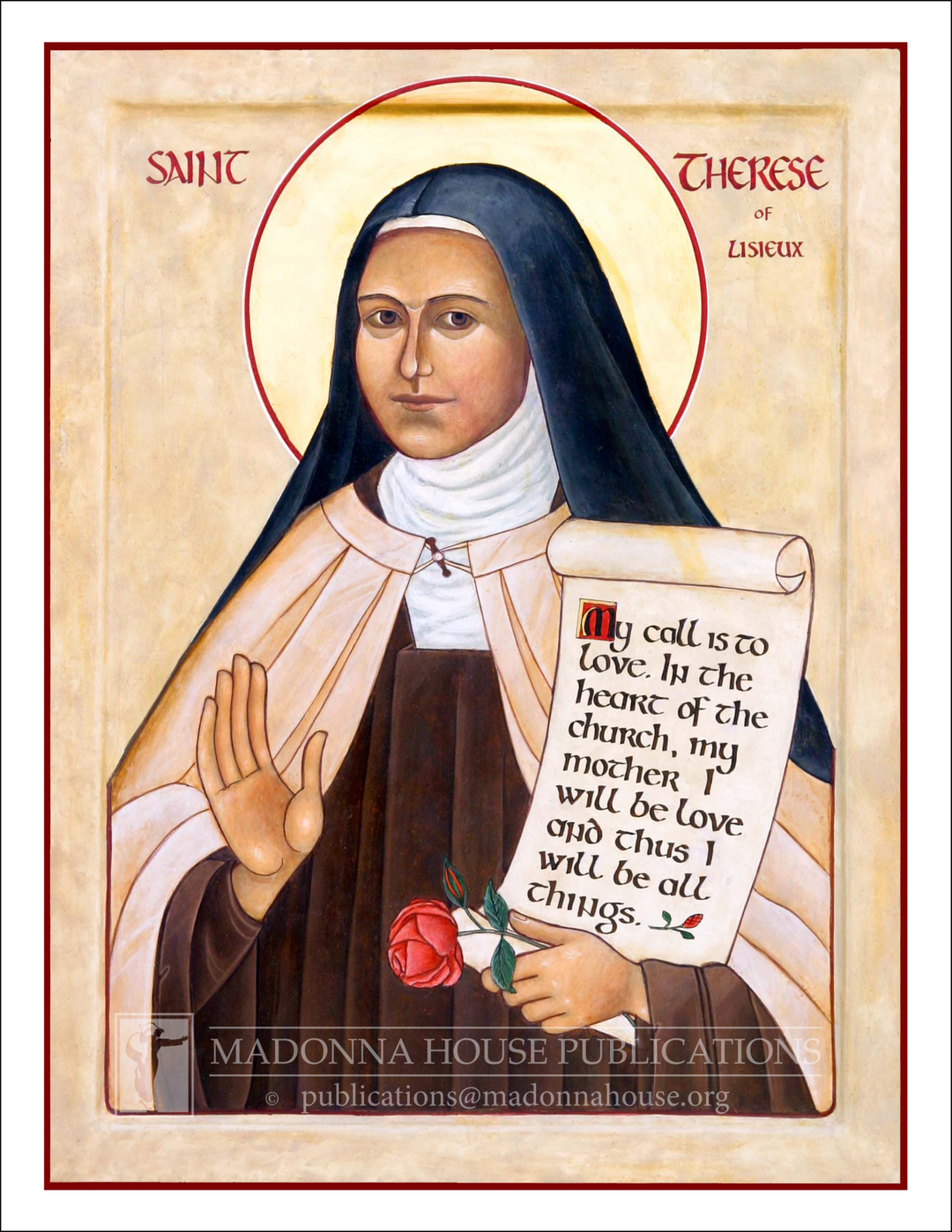 St. Therese of Lisieux Print