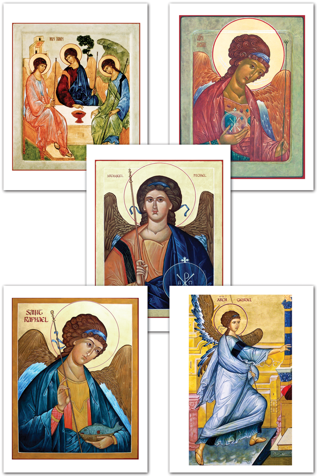 Notecards - Angels and the Trinity