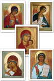 Greeting Cards - Mother of God and the Angels